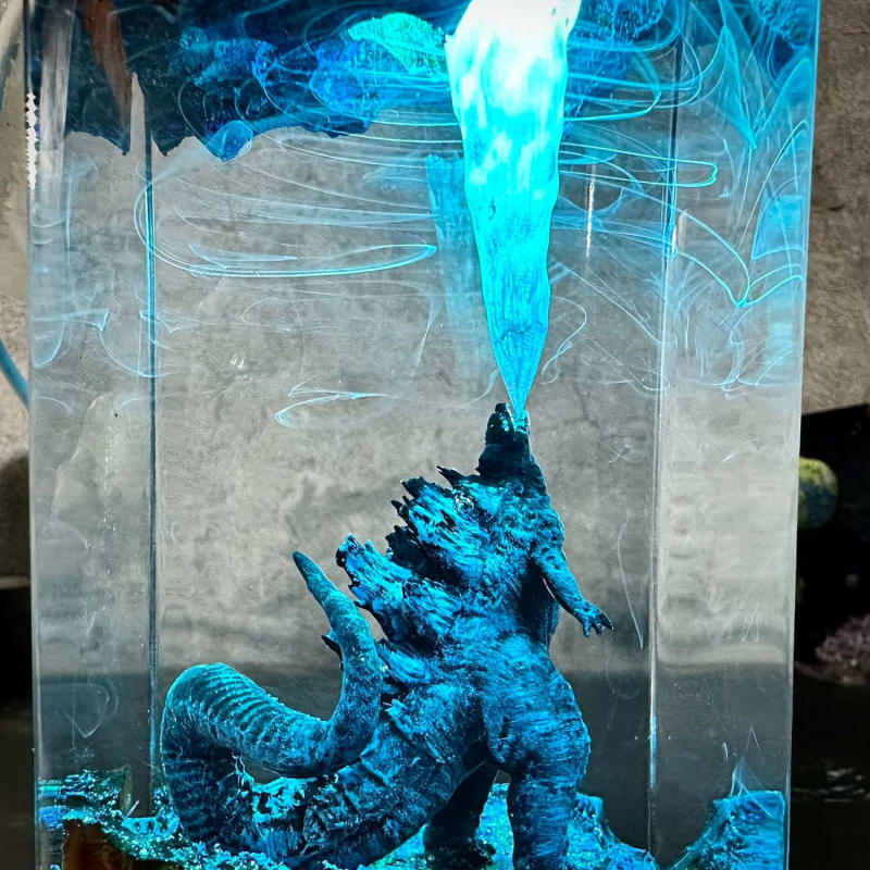 Godzilla Lamp